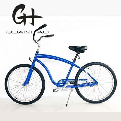 USA CPSC Certified 26&quot; Aluminum Frame Single Speed Coaster Brake Beach Cruiser Bicycle