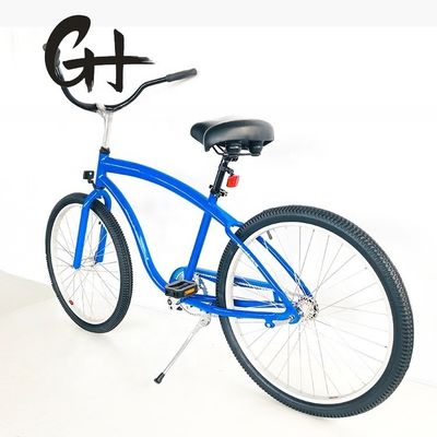 USA CPSC Certified 26&quot; Aluminum Frame Single Speed Coaster Brake Beach Cruiser Bicycle