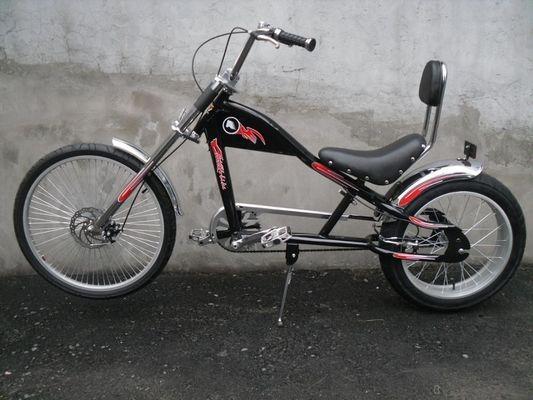 Aluminum Rim 26&quot; Steel Fashion Chopper Bike Chopper Bicycles Gross Weight 25kgs