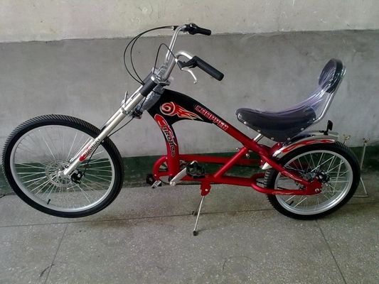 Aluminum Rim 26&quot; Steel Fashion Chopper Bike Chopper Bicycles Gross Weight 25kgs