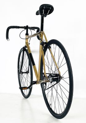 OEM Color 700C Lugged Frame Fixie Gear Bicycle with Aluminium Parts and Steel Frame