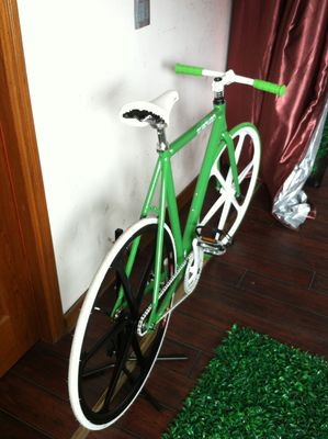 Custom Color Fixed Gear Bike with Aluminum Alloy Frame and Magnesium Alloy Teny Wheel