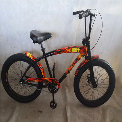 Aluminum Alloy rim material 26 inch beach cruiser bike for adult men in popular USA market