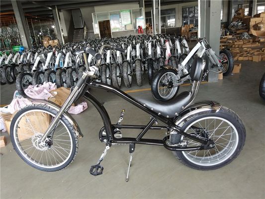 Men's 20-24 Inch Chopper Bike with Fork Suspension and Customizable Options