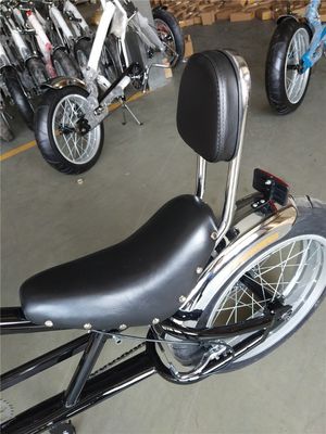 Men's 20-24 Inch Chopper Bike with Fork Suspension and Customizable Options