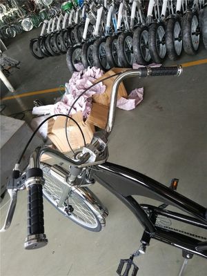 Men's 20-24 Inch Chopper Bike with Fork Suspension and Customizable Options