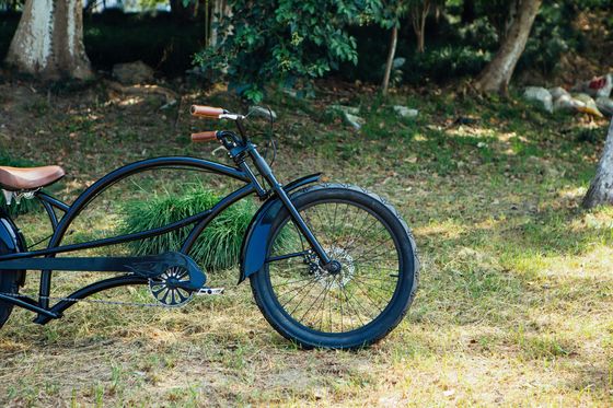 Aluminum Rim 24&quot;x3.0 CE American Long Hi-Ten Steel Frame Chopper Beach Cruiser Bicycle