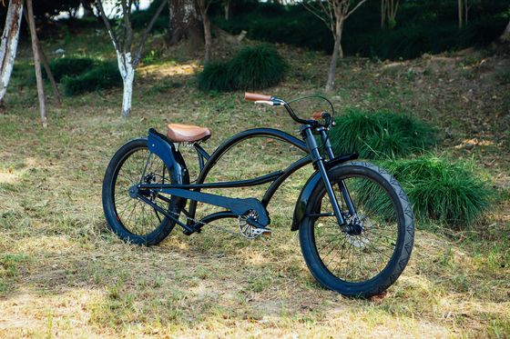 Aluminum Rim 24&quot;x3.0 CE American Long Hi-Ten Steel Frame Chopper Beach Cruiser Bicycle