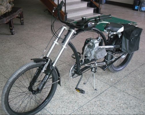 South of American 50CC 4 Stroke Gas Engine Motor Bicycle with Suspension Fork