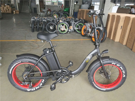 Folding 20 inch electric bike with 48V 500W 750W 1000W motors and step-through design