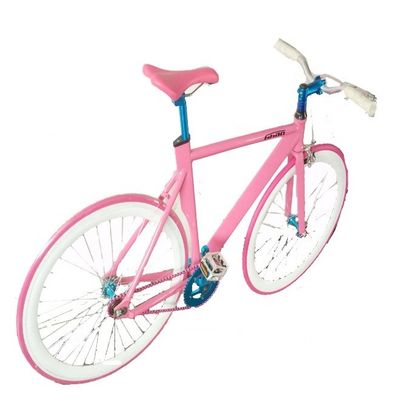ODM Logo OEM Color 700C Single Speed Track Bike with Lightweight Aluminum Frame and Fork