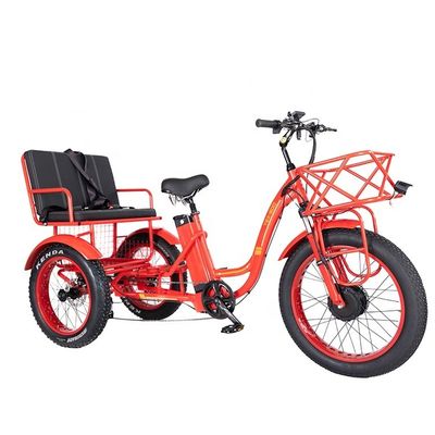 45KM/H Top Speed Electric Seat Tricycle with 750W Front Bafang Motor and 21AH Battery