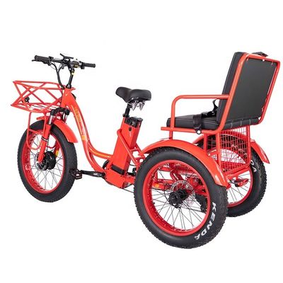 45KM/H Top Speed Electric Seat Tricycle with 750W Front Bafang Motor and 21AH Battery