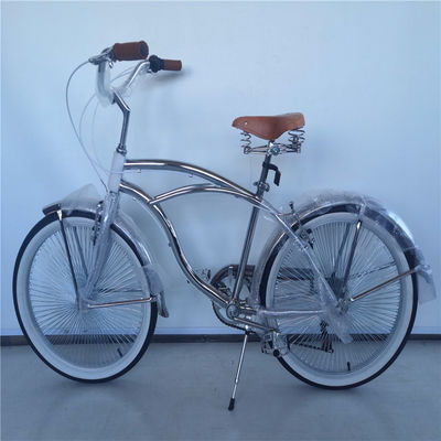160kg Load Capacity Shimano Grip 26 Lowrider Complete Chrome Bike for Your