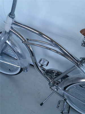 160kg Load Capacity Shimano Grip 26 Lowrider Complete Chrome Bike for Your
