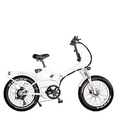 20*4&quot; Tire 1000W 52V 21AH Lithium Battery Full Suspension Folding Electric Bicycle