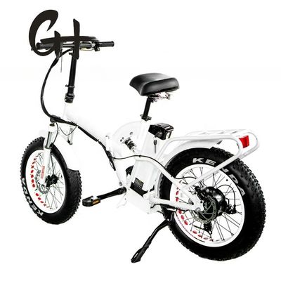 20*4&quot; Tire 1000W 52V 21AH Lithium Battery Full Suspension Folding Electric Bicycle