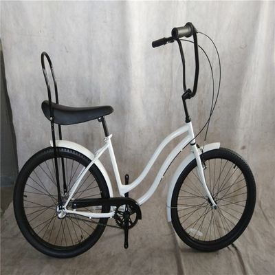 26 Inch 3 Speed Adult Classic Lowrider Bike Beach Cruiser Bicycle with 1.8m Length