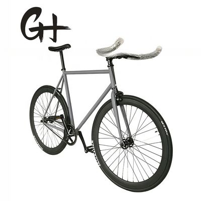 700C Double Wall 45MM Aluminum Rim Thickslick WTB Smooth Tire Bearing BB Set OEM Single Speed Fixie Gear Bicycle