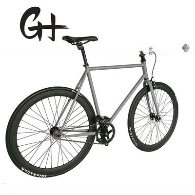 700C Double Wall 45MM Aluminum Rim Thickslick WTB Smooth Tire Bearing BB Set OEM Single Speed Fixie Gear Bicycle