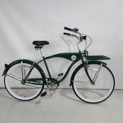 Steel Fork Material Adult Single Speed Men Beach Cruiser Bike 26 Inch for Promotion