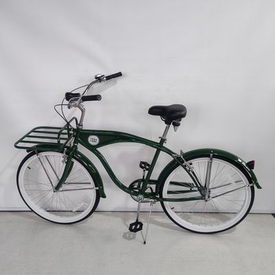 Steel Fork Material Adult Single Speed Men Beach Cruiser Bike 26 Inch for Promotion