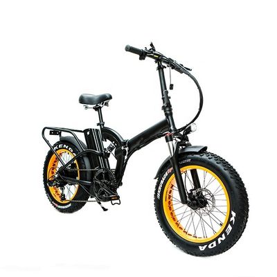 20&quot; 48V 1000W OEM EN15194 50KM/H 13AH Lithium Battery Folding Full Suspension Frame Electric Bike