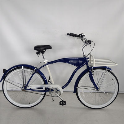 16kg Rear Pedal Brake Adult Men Beach Cruiser Bike with Customized Logo and Big Logo