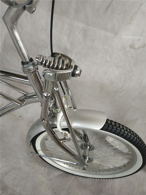 CP 20 inch Springer Fork Bicycle Lowrider Chopper Bike Adult Beach Cruiser Lowrider Bicycle 12kg