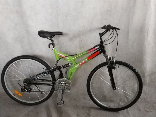 Steel Frame 18 Speed Downhill MTB Cycle Full Dual Suspension Mountain Bike 24 for OEM