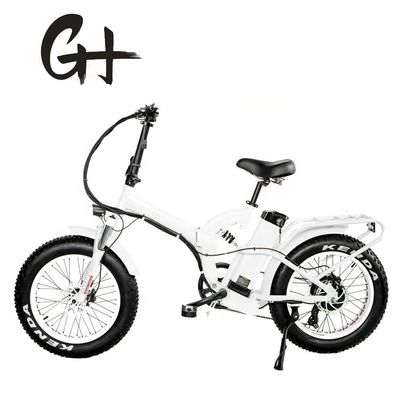 48V 1000W 13AH Lithium Battery Big 4.0 Fat Snow Tire Electric Folding Bike for USA Market