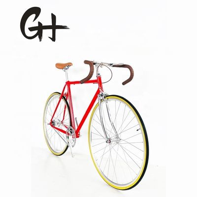 Cr-Mo Steel Frame Fixie Bicycle with Classic Lugged Frame and 11KG Lightweight Design