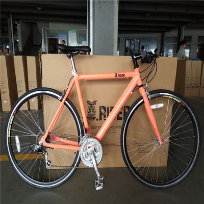 Customize Men's Road Cycle Bicycle with Hard Frame Type and Aluminum Frame Material