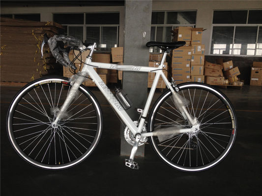 Aluminum Frame Hard Frame Fitness Racing Bicycle for Men Road Bike 700c OEM Customize