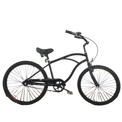 26&quot; Men Style Adult Beach Cruiser Bike with Single Speed Coaster Brake and Hard Frame