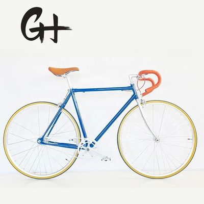 Old Fashion Vintage OEM CE Fixed Gear Bike Single Speed Bike Gross Weight 13kg Durable