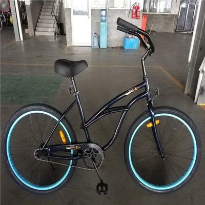 26 Inch Custom Stretch Single Speed Foot Brake Beach Cruiser Bike with Ordinary Pedal