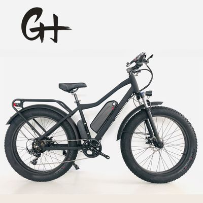 Disc Brake 750W 48V Lithium Battery Adult E Bike Fat Tire Electric Bike 26 inch with Max Speed of 30-50Km/h