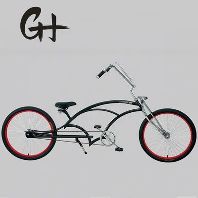 26inch Chopper Style Beach Cruiser Bicycle with Steel Fork and 150KG Load Capacity