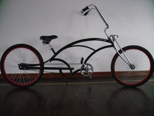 26inch Chopper Style Beach Cruiser Bicycle with Steel Fork and 150KG Load Capacity