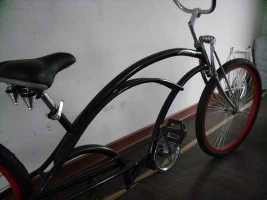 26inch Chopper Style Beach Cruiser Bicycle with Steel Fork and 150KG Load Capacity
