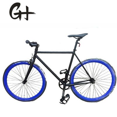 700C Fixed Gear Bicycle with Caliper Brake and Hi-Ten Steel Frame OEM Parts USA CE UL