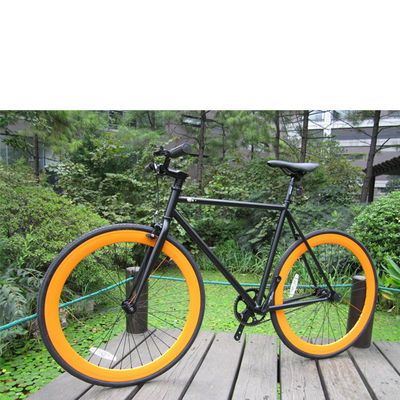 700C Fixed Gear Bicycle with Caliper Brake and Hi-Ten Steel Frame OEM Parts USA CE UL