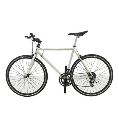 Aluminum Threadless Stem 700C Hi-Ten Steel Frame Sunrace 14S Speeds Adult Road Bike