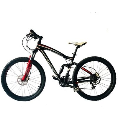 Full Aluminum Suspension Mountain Bicycle with 24 Speeds and Hydraulic Disc Brake