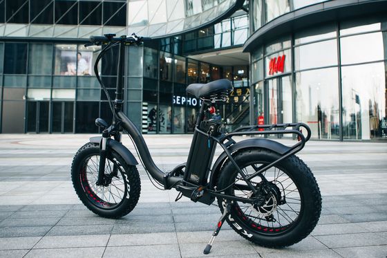 32MPH 48V 1000W 13AH Aluminum Alloy Fat Tire Electric Step Through Folding EBike