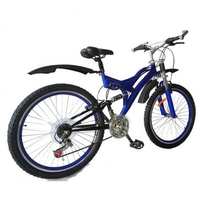 26&quot; Full Suspension Mountain Bike for Heavy Loads Load Capacity 120kg 21 Speeds