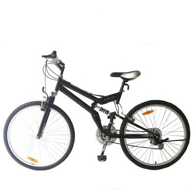 26&quot; Full Suspension Mountain Bike for Heavy Loads Load Capacity 120kg 21 Speeds