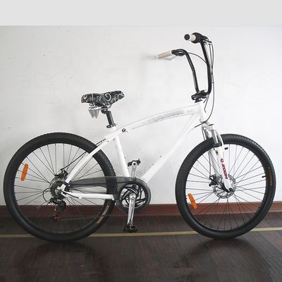 OEM Color Paint 26inch 3.0 Tire Aluminum Frame Beach Cruiser Bicycle 7 Speed Shimano
