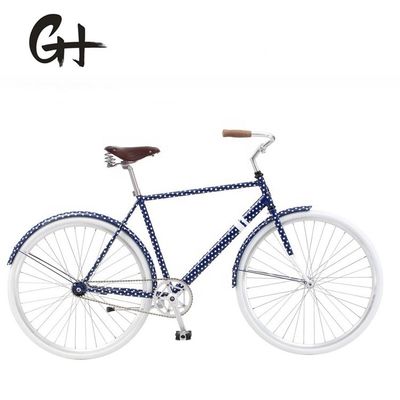 Ordinary Pedal 700C Unisex Bicycle with Simple Design and Coaster Brake